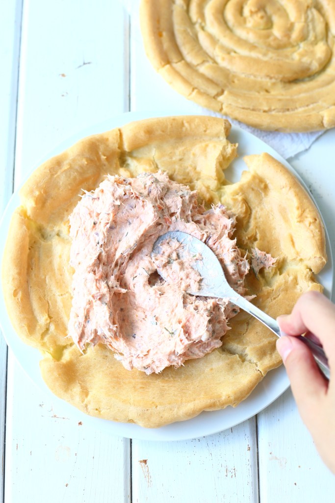 Lohitäyte punasipulilla on ihanaa