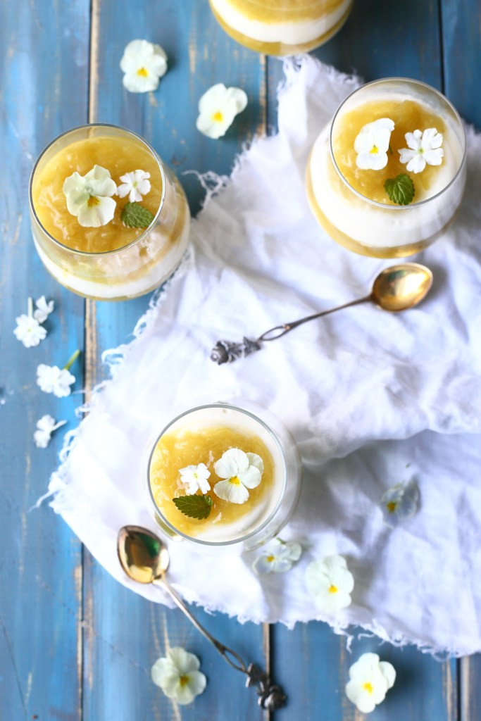 Synttäripäivän nopea raparperi herkku