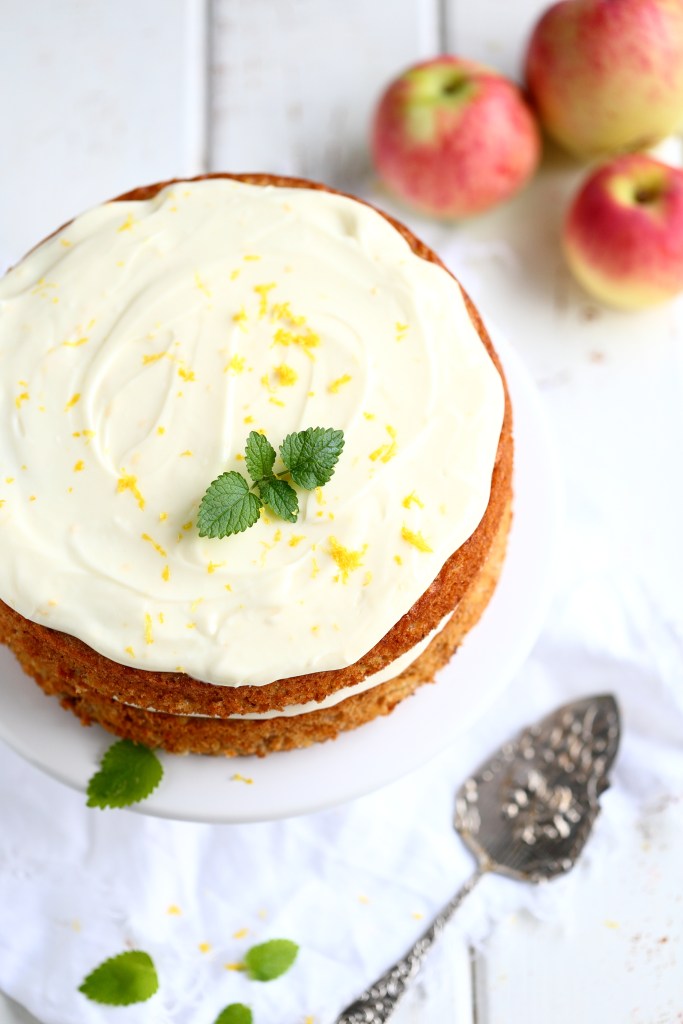 Sitruunalla maustettu tuorejuusto kuorrutus