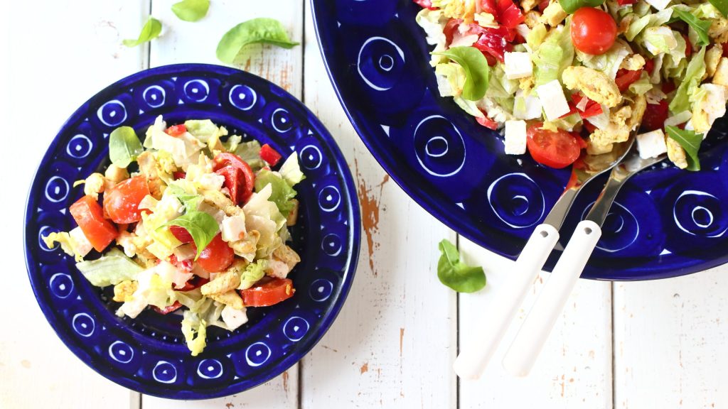 Broileri-fetasalaatti on nopea arkiruoka
