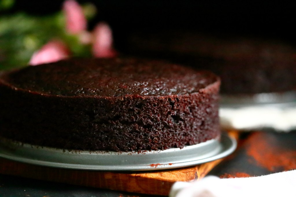 Munaton suklaakakkupohja