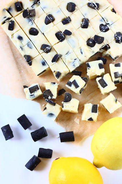 Sitruuna lakritsi fudge