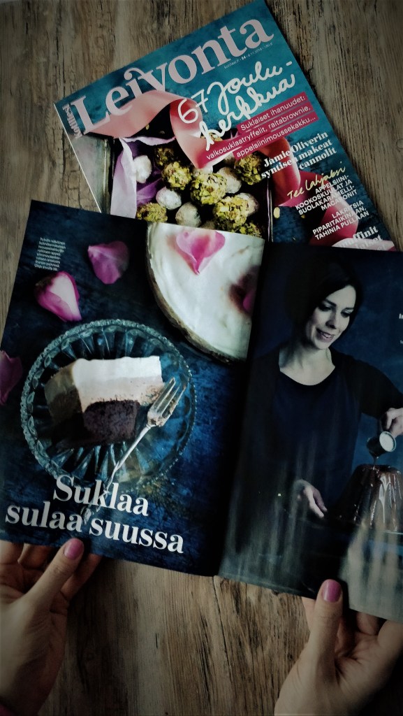 Leivontalehti 2018 sisältää Suklaapossun suklaisia leivontaohjeita