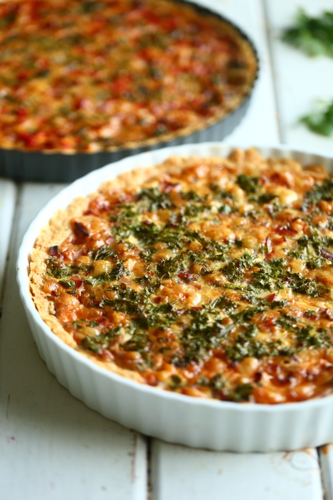 Juusto kinkkupiirakka sipulilla