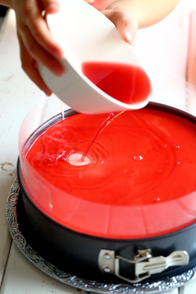 glögikiille kakun päälle