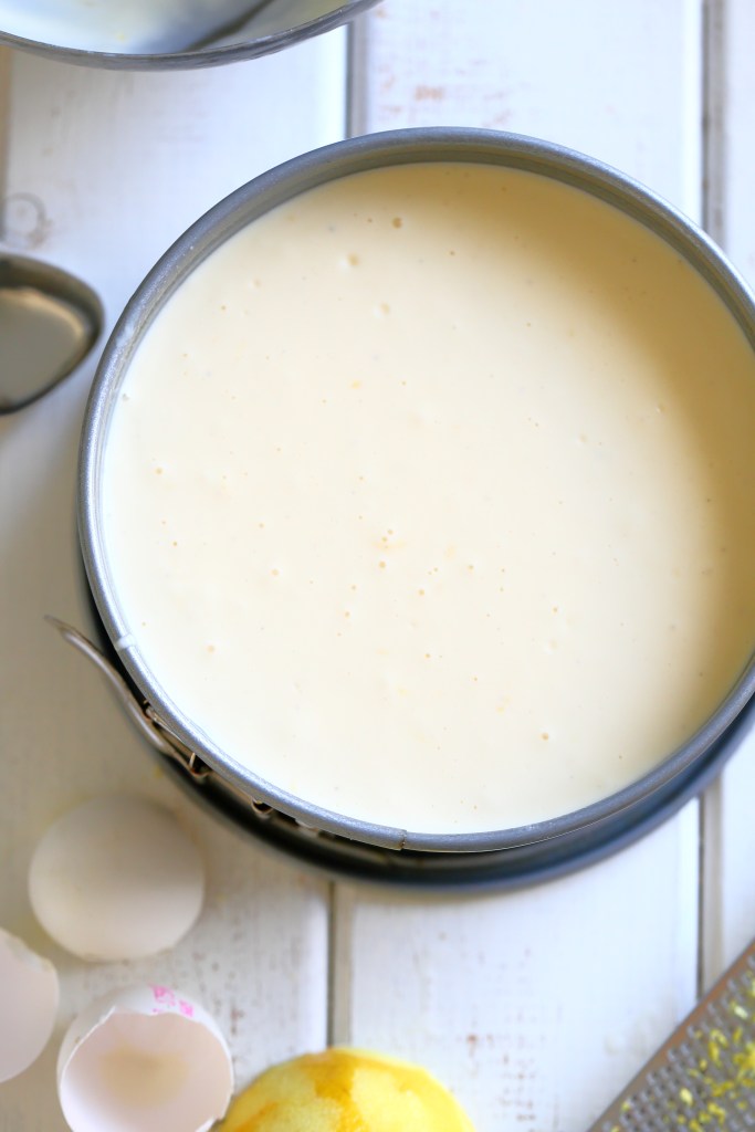 Sitruunainen juustokakku