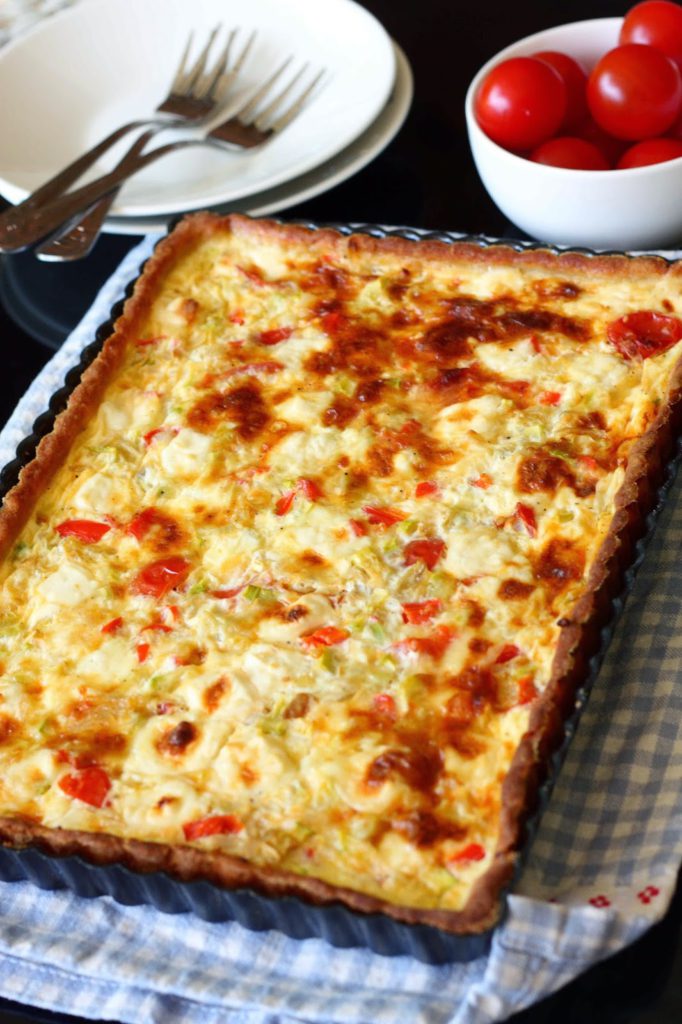 maukas kasvispiirakka