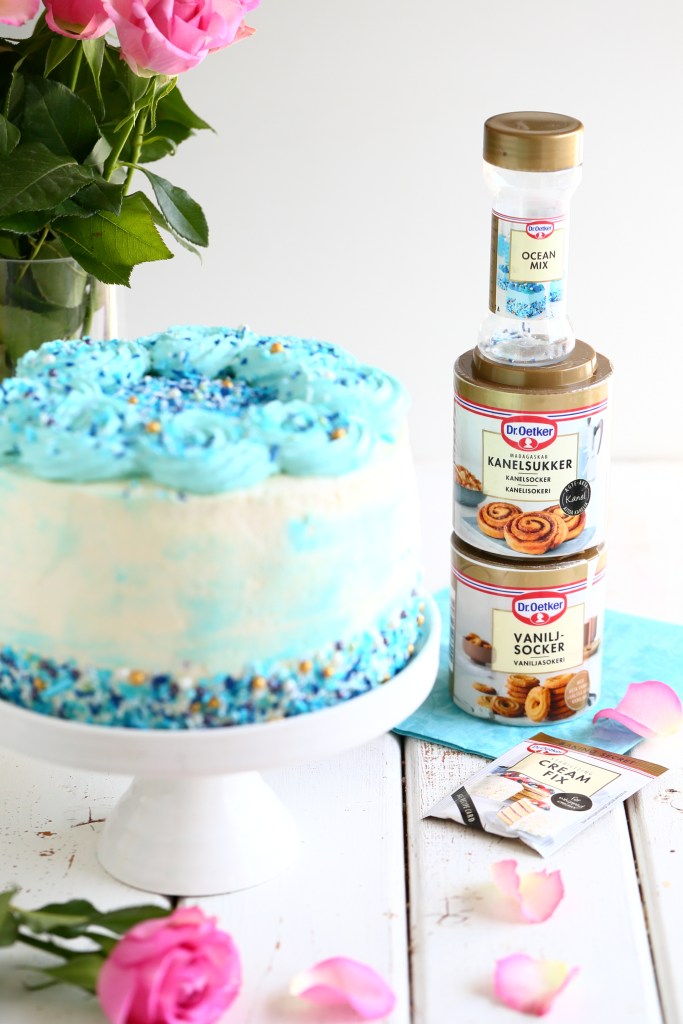 Dr oetker tuotteilla tehty kakku