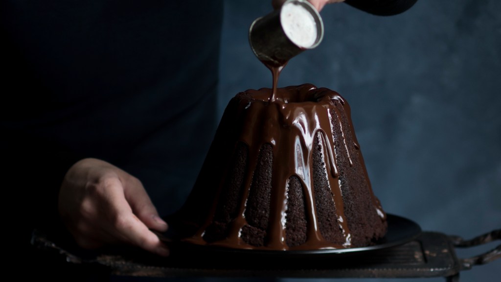 Mehevä suklaakahvikakku