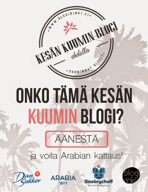 Kesän Kuumin Blogi&nbsp;-äänestys