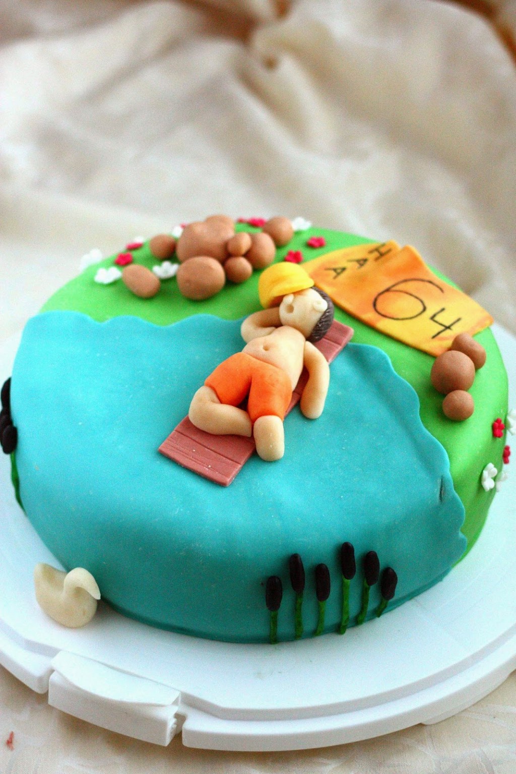 Kesäinen rantakakku