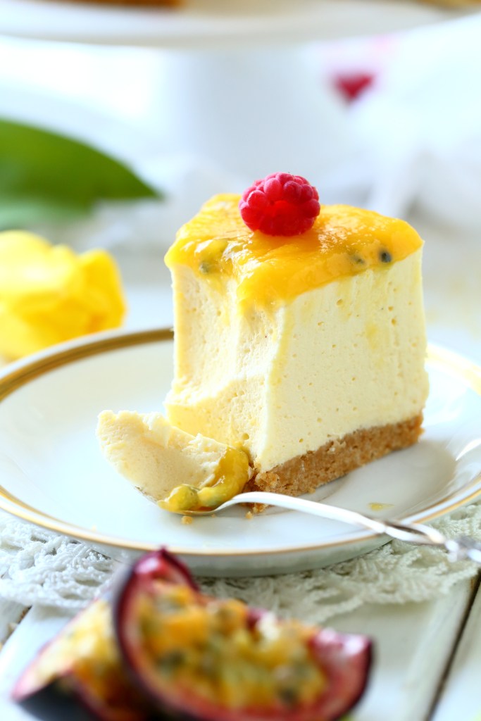 Mango passion kiille raikastaa juustokakun