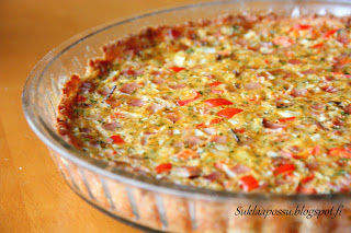 Gluteeniton ja vähähiilihydraattinen kinkkupiirakka