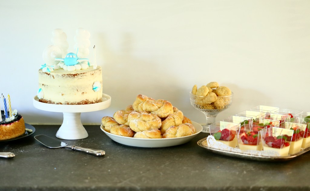 makeat tarjottavat synttärijuhlissa