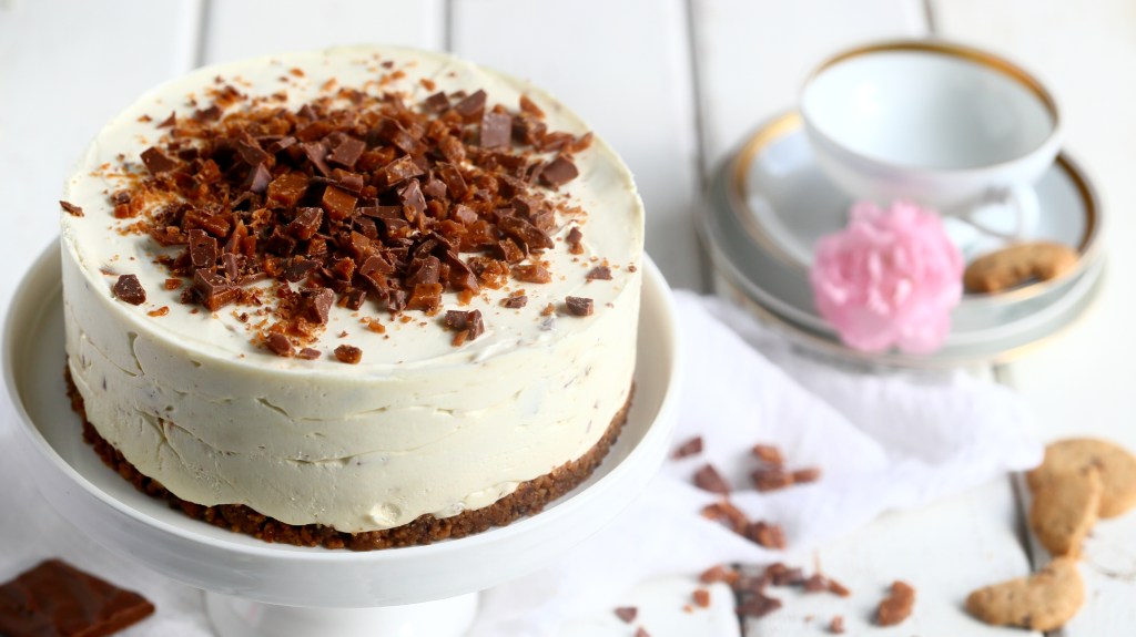 Herkullinen Daim juustokakku