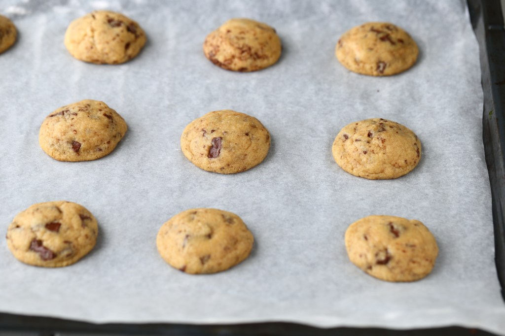 Uunituore suklaakeksit ovat parhaita