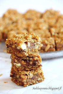 Pähkinä-suklaa-leivoskeksit