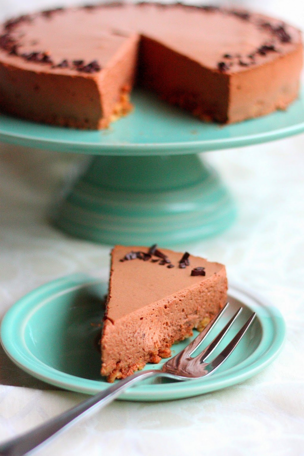 Kevyempi mokka-suklaahyytelökakku